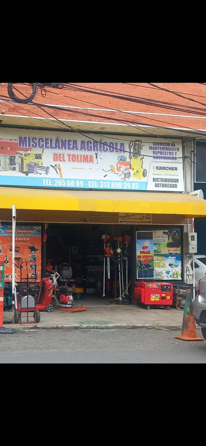 Miscelánea Agrícola del Tolima